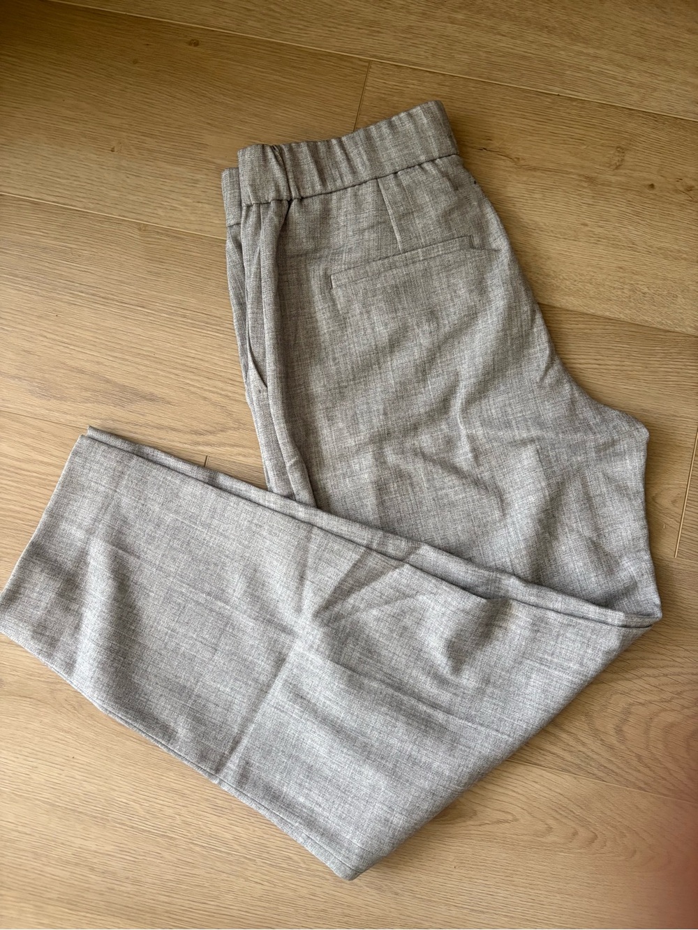 RW&CO. Men's Light Gray Slim Dress Chinos